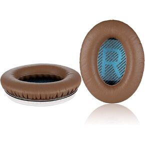 QC25 Replacement Ear Pads, JARMOR Ear Cushion Kit for Bose QuietComfort25, QC35, QuietComfort2, Quiet Comfort 15, Ae2, Ae2i, Ae2w, Sound True, Sound Link Headphones (Apricot)