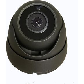 1101AV 1080P True Full-HD Security Dome Camera 4in1(HD-TVI, AHD, CVI, CVBS) 2.8mm Fixed Lens 2.4 Megapixel STARVIS IR Indoor Outdoor Camera DayNight HomeOffice 12VDC (Charcoal)