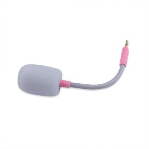 Barracuda X Mic Replacement for Razer Barracuda X Wireless Gaming Headphone,3.5mm Detachable Gaming Microphone Boom (Pink)
