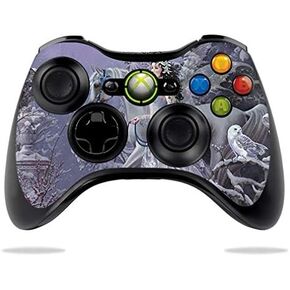 MightySkins Skin Compatible with Microsoft Xbox 360 Controller - Winter Wings | Protective, Durable, and Unique Vinyl Decal wrap Cover | Easy to Apply, Remove, and Change Styles | Made in The USA