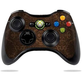 MightySkins Skin Compatible with Microsoft Xbox 360 Controller - Brown Linen | Protective, Durable, and Unique Vinyl Decal wrap Cover | Easy to Apply, Remove, and Change Styles | Made in The USA