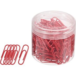 YOKIVE 200 Pcs Paper Clips, Office Clips Smooth Surface with Box | Keep Desk Neat, Great for Office, Art, Home, Daily Use (Blue, 1.1-Inch) in Kuwait