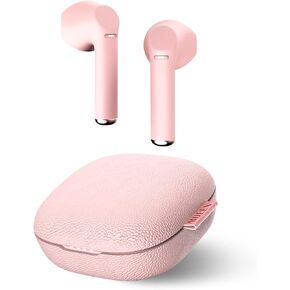 MOEEN Wireless Earbuds, Bluetooth Headphones, Earphones Bluetooth USB-C Fast Charge, 5Hrs Single Playtime 35Hrs Playtime Bluetooth Earbuds with Running Fitness Commute (Pink)