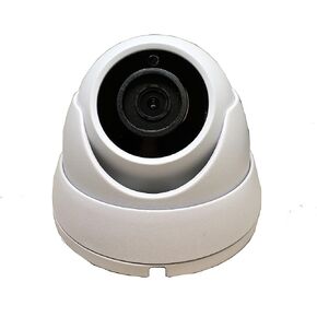 1stPV 2MP CCTV Camera, 1080P 4-in-1(TVI/HD-CVI/HD-AHD/CVBS), 2.8mm Fixed Dome Camera, DWDR OSD menu, 65ft NightVision, Indoor&Outdoor Camera, IP66 Weatherproof, White