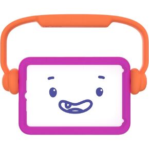 Speck Products Case-E Run iPad Mini 2021/iPad Mini 4/iPad Mini 5 Case for Kids, It's a Vibe Violet/Flux Orange