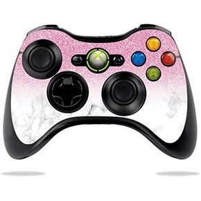 MightySkins Skin Compatible with Microsoft Xbox 360 Controller - Marble Glitz | Protective, Durable, and Unique Vinyl Decal wrap Cover | Easy to Apply, Remove, and Change Styles | Made in The USA