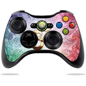 MightySkins Skin Compatible with Microsoft Xbox 360 Controller - Rainbow Ohm | Protective, Durable, and Unique Vinyl Decal wrap Cover | Easy to Apply, Remove, and Change Styles | Made in The USA
