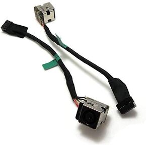 Charging Port DC in Power Jack Cable Replacement for HP ProBook 430 440 450 455 470 G1 440 450 455 G2 710431-SD1 710431-FD1
