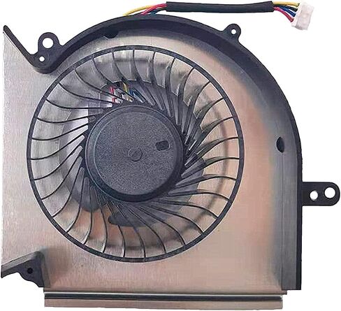 استبدال وحدة مروحة تبريد وحدة المعالجة المركزية متوافقة مع MSI GE75 WE75 GE63 GE73 GP73 GE63VR 7RE 7RF GE73VR 16P1 17C1 17E2 Series PAAD06015SL N417 N383 in Saudi Arabia