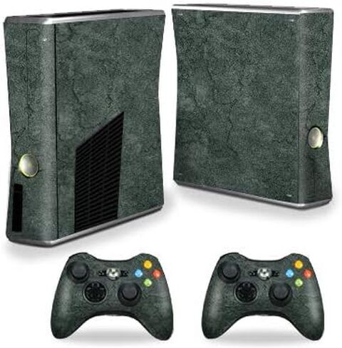 MightySkins Skin Compatible with Xbox 360 S Console - Face Tiles | Protective, Durable, and Unique Vinyl Decal wrap Cover | Easy to Apply, Remove, and Change Styles | Made in The USA in Saudi Arabia
