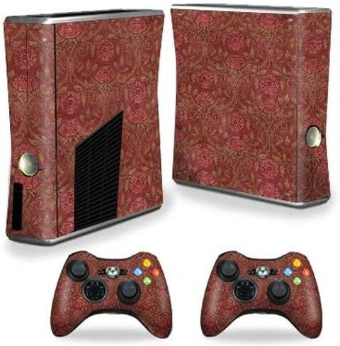 MightySkins Skin Compatible with Xbox 360 S Console - Face Tiles | Protective, Durable, and Unique Vinyl Decal wrap Cover | Easy to Apply, Remove, and Change Styles | Made in The USA in Saudi Arabia