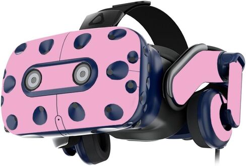 MightySkins Skin Compatible With HTC VIVE Pro VR Headset - Solid Lavender | Protective, Durable, and Unique Vinyl Decal wrap cover | Easy To Apply, Remove, and Change Styles | Made in the USA in Saudi Arabia