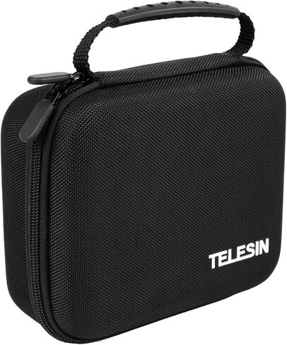 TELESIN° Carry Case Carrying Bag for DJI Osmo Pocket 3 Accessories, Middle Size Large Capacity Storage Travel Starter Accessory for DJI Camera Accessory in Saudi Arabia