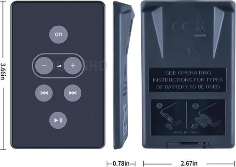 جهاز تحكم عن بعد بديل جديد لنظام الموسيقى الرقمي Bose A1 SoundDock Series I 277379-001 in Saudi Arabia