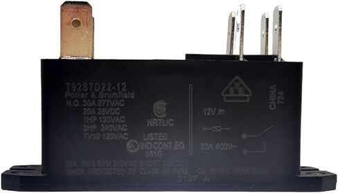 T92S7D22-12 24VDC 6 Pins General Purpose Power Relay DPST-NO in Saudi Arabia