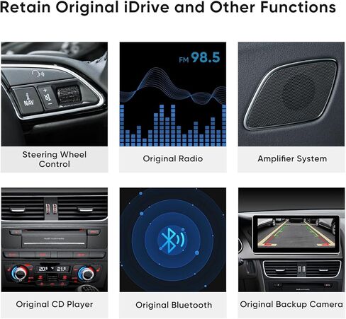 10.25 inch Touchscreen for Audi A4 A5 S4 S5 RS4 RS5 2009-2016 (Multimedia) Built-in CarPlay Android Auto Upgrade Factory Car Radio Retain Original Stereo Amplifier System in Saudi Arabia