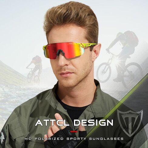 ATTCL نظارات شمسية لركوب الدراجات في الهواء الطلق نظارات شمسية UV400 للنساء والرجال in Kuwait