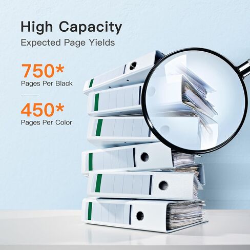 خرطوشة حبر بديلة معاد تصنيعها من E-ZInk (TM) لـ HP 63XL 63 XL للاستخدام مع طابعة Officejet 3830 5255 4650 3833 Envy 4520 Deskjet 1112 3637 3630 3634 (1 أسود، 1 ثلاثي الألوان) in Saudi Arabia