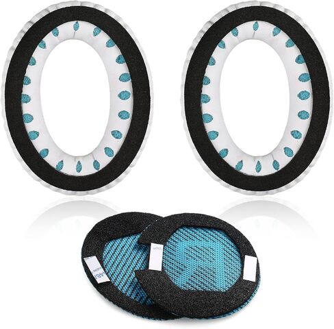 وسائد أذن بديلة QC25، مجموعة وسائد الأذن JARMOR لسماعات Bose QuietComfort25، QC35، QuietComfort2، Quiet Comfort 15، Ae2، Ae2i، Ae2w، Sound True، Sound Link (مشمش) in Saudi Arabia