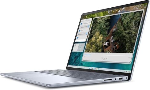 Dell 16" Inspiron 16 Laptop - Windows 11 Pro, AMD Ryzen 7-8840U(8-Core), FHD+ Display, 16GB DDR5, 1TB SSD, FHD Webcam, Backlit Keyboard, Wi-Fi 6E, with Microsoft Office License & Designed Mouse in Saudi Arabia