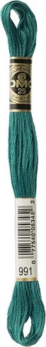 DMC 6-Strand Embroidery Cotton Floss, Dark Teal Green in Saudi Arabia