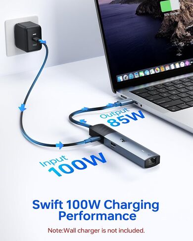LIONWEI USB4 Dock Dual DisplayPort USB C to Triple Monitor 4K@60Hz, Docking Station with USB C Port to Monitor 5K@60Hz/4K@120Hz, 10Gbps USB, SD/Micro SD 4.0, RJ45, 150W Power Charger in Saudi Arabia