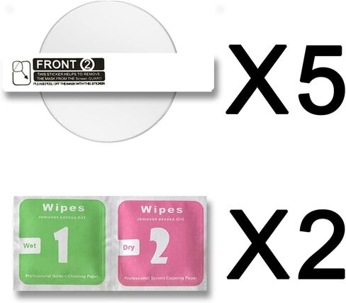 Screen Protector for Omega x Swatch Speedmaster Moonswatch, Hydrogel TPU Soft Film for Acrylic Crystal (2) in Kuwait