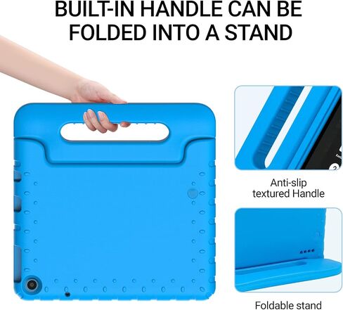 Kids Case for Walmart Onn 10.1 Inch Tablet Case Gen 3 2022 Release Models 100071485,Shockproof Lightweight Handle Stand Holder Kids Tablet Case Cover for Walmart Onn 10.1 Inch Gen 3 2022 in Saudi Arabia