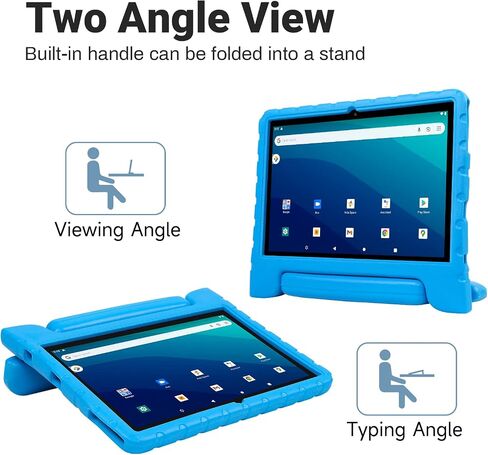 Kids Case for Walmart Onn 10.1 Inch Tablet Case Gen 3 2022 Release Models 100071485,Shockproof Lightweight Handle Stand Holder Kids Tablet Case Cover for Walmart Onn 10.1 Inch Gen 3 2022 in Saudi Arabia