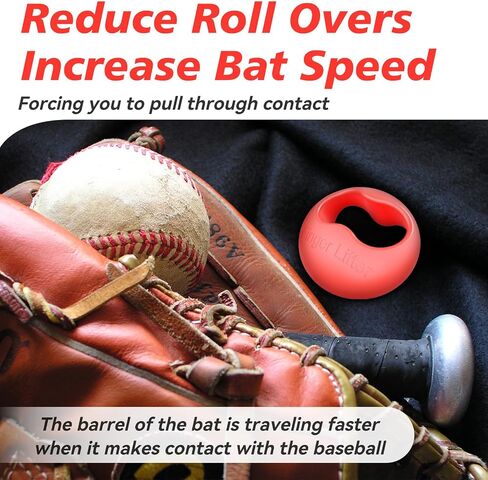 Finger Lifter Grip for Baseball & Softball Pro Batters Two Finger Grip Reduce Roll Over, Palm Up Palm Down Baseball Swing Trainer Increase Batting Speed Barrel Into The Zone Faster & Keep Longer-Blue in Saudi Arabia