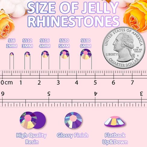 3000Pcs 5mm Resin Rhinestones with 3Pcs 10ml B7000 Jewelry Glue for Crafting, Silver Large Amount Non Hotfix Flatback Gems, Bedazzling Crystal Bulk for DIY Crafts Clothing Tumblers Shoes Fabric in Saudi Arabia