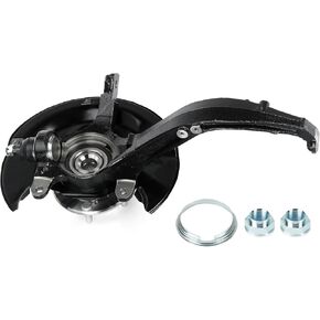 Front Steering Knuckle & Wheel Bearing Hub Assembly for Honda Accord 2003 2004 2005 2006 2007 2.4L L4, 698-400 698400 44300SDAA52, Right Passenger Side