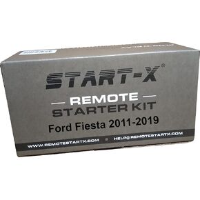 Start-X Remote Start Kit for Fiesta 2011-2019 Key Start || Completely Plug N Play, No Wire Splicing || Lock-Unlock-Lock to Remote Start || 2011 2012 2013 2014 2015 2016 2017 2018 2019
