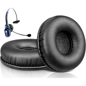 SOULWIT Earpads Replacement for BlueParrott B250-XT Plus, B250-XT, B250-XTS, B250, B150 Bluetooth Headset, Ear Pads Cushions with Softer High-Density Foam - B250 PL Black
