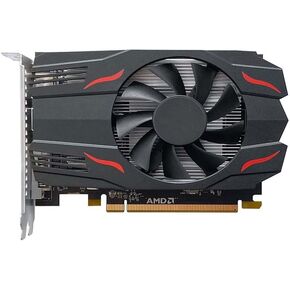 AMD RX 560 Graphics Card 4 GB GDDR5 Outperforms GT 1030 by 75% RX 550 by 40% 896SP 128Bit 1176/1500 MHz Core/Mem DP HDMI DVI PCI E 3.0 No Power Cable PCI Slot Powered