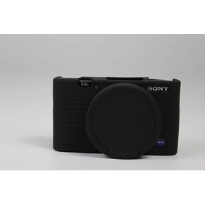 RX100 VII Case, BolinUS Fullbody Ultra-Thin Lightweight Rubber Soft Silicone Housing Case Bag Cover for Sony Cyber-Shot RX100 VII (Black)