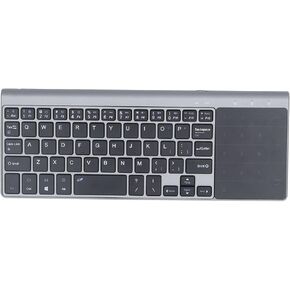 Yunseity Keyboard, 59 Keys Ultra Thin Portable Computer Keyboard with Touchpad Numeric Keypad, Silent Ergonomic Keyboard for Laptop PC Computer
