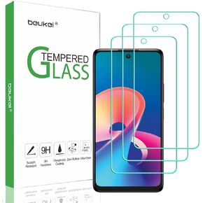 beukei (3 Pack) Designed for TCL 50 XE 5G / TCL 50 XE Screen Protector Tempered Glass, Anti Scratch, Bubble Free