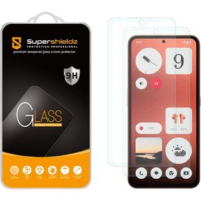 Supershieldz (2 Pack) Designed for Nothing (CMF Phone 1) Tempered Glass Screen Protector, Anti Scratch, Bubble Free