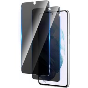 2 Pack Privacy Screen Protector Designed for Samsung Galaxy S21 5G,Full Coverage Anti-Spy Tempered Glass Film,9H Hardness,Anti-Fingerprint,Bubble Free,Easy to Install