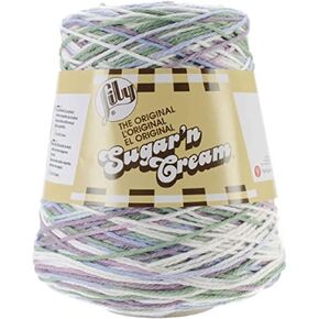 Lily Sugar N Cream Cones Kitchen Breeze Yarn - 1 Pack of 14oz/400g - Cotton - #4 Medium - 706 Yards - Knitting/Crochet