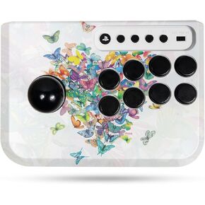 Gaming Skin Compatible with Hori Fighting Stick Mini (PS5, PS4, PC) - Wildheart - Premium 3M Vinyl Protective Wrap Decal Cover - Easy to Apply | Crafted in The USA by MightySkins