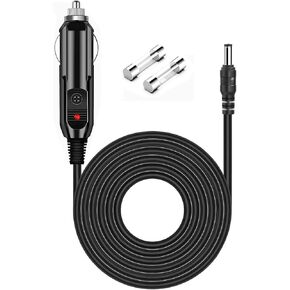 Car Charger for Harman Kardon Onyx Studio 8 7 6 5 4 3 2 1 Wireless Bluetooth Speaker Replacement Harmon Kardon Charger Adapter 6.6Ft 12V-24V DC Power Cord Car Charging Cable