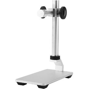 Aluminum Alloy Scope Base Holder Support Bracket, 12mm Digital USB Microscope Endoscope Holder Stand Adjustable Support Bracket Up Down