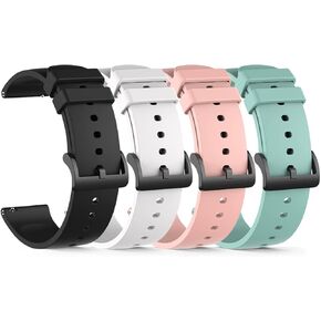 Watch Bands Intended for WeurGhy Y6 Pro/Hoxe Y6/Poounur Y6E 1.85'' Smart Watch for Women Men, Replacement Wristband for WeurGhy Y6 Pro/Hoxe Y6/Poounur Y6E Smartwatch Soft Silicone Watch Band Adjustable Wristband Bracelet