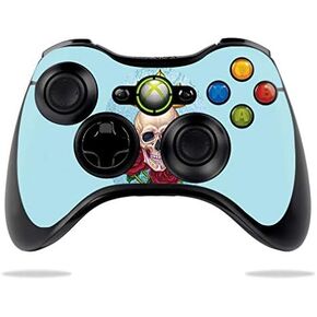 MightySkins Skin Compatible with Microsoft Xbox 360 Controller - Fancy Skull | Protective, Durable, and Unique Vinyl Decal wrap Cover | Easy to Apply, Remove, and Change Styles | Made in The USA