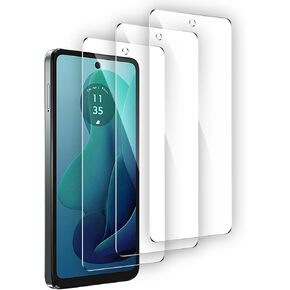 (3 Pack) Compatible for Motorola Moto G 5G 2024 Tempered Glass Screen Protector,Case Friendly,Ultra HD, 9H Hardness,Touch Sensitive