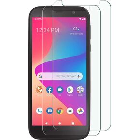 [2 Pack] for BLU View 2 B130DL Tempered Glass Screen Protector, Anti-Scratch Ultra Clear 9H Premium 0.26mm HD Bubble Free