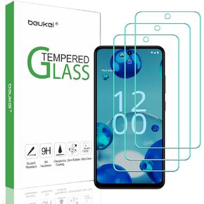 beukei (3 Pack) Designed for HMD Vibe Screen Protector Tempered Glass, Anti Scratch, Bubble Free