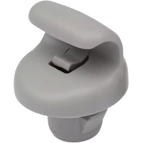 96409BC402 Car Sun Visor Clip Plastic Sun Visor Hook Clip Sun Visor Clip Retainer Compatible with Nissan 350Z Frontier Versa Note Infiniti FX45 FX35 G35 96409EA00A (Gray 2pcs)